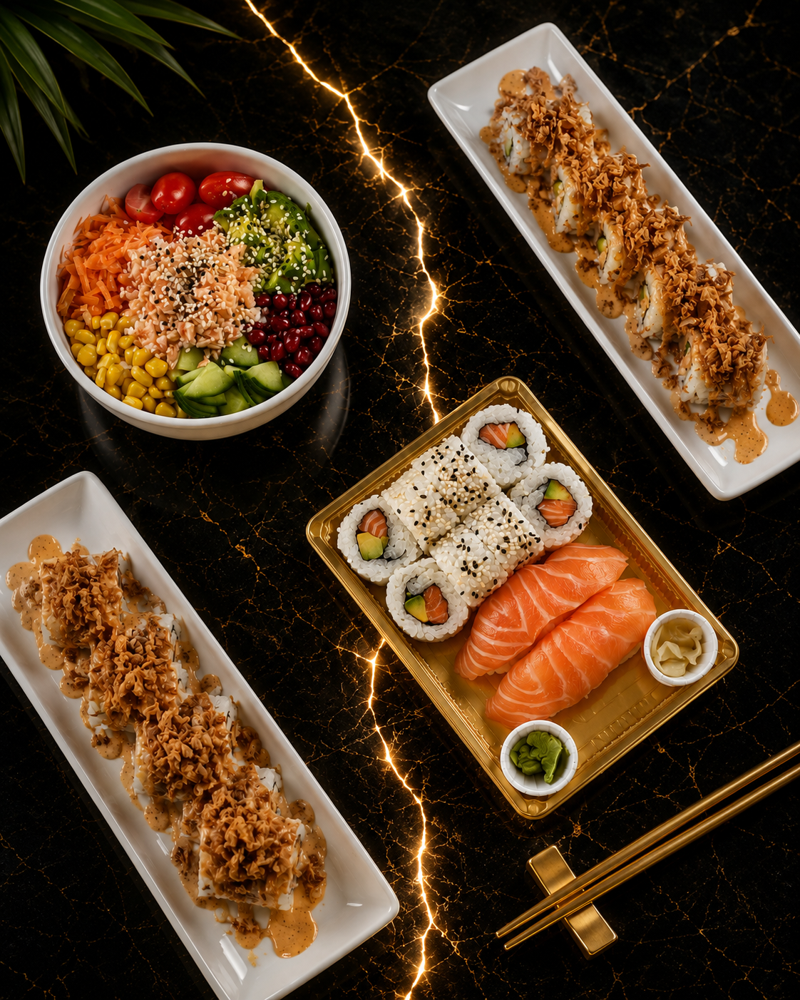 Sushis, makis et sashimis du restaurant Sushi Nikko 🍣